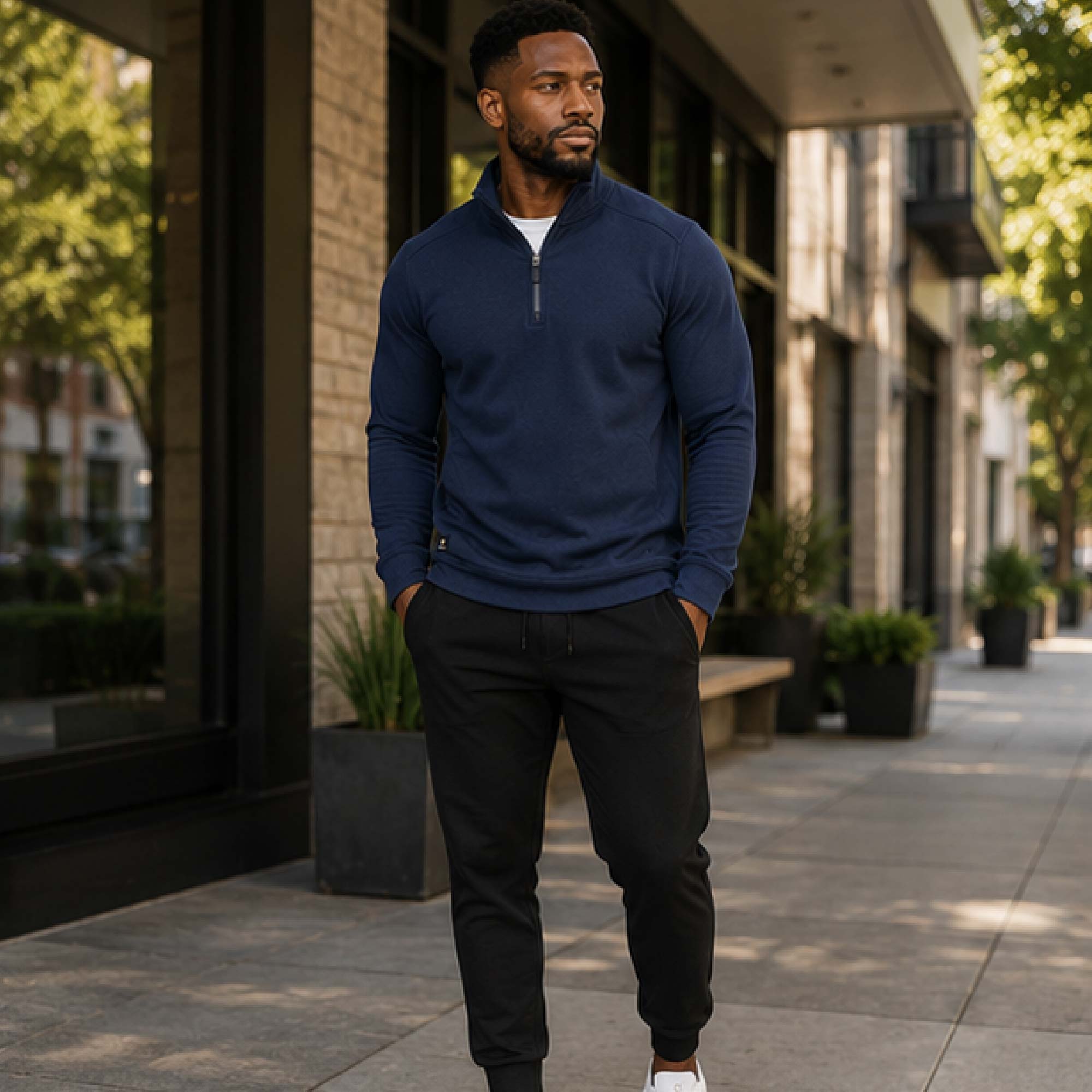 Essential Quarter Zip