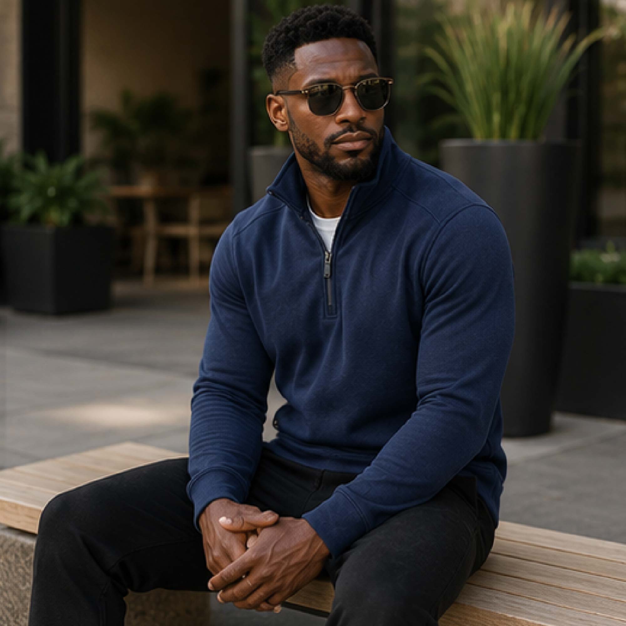 Essential Quarter Zip
