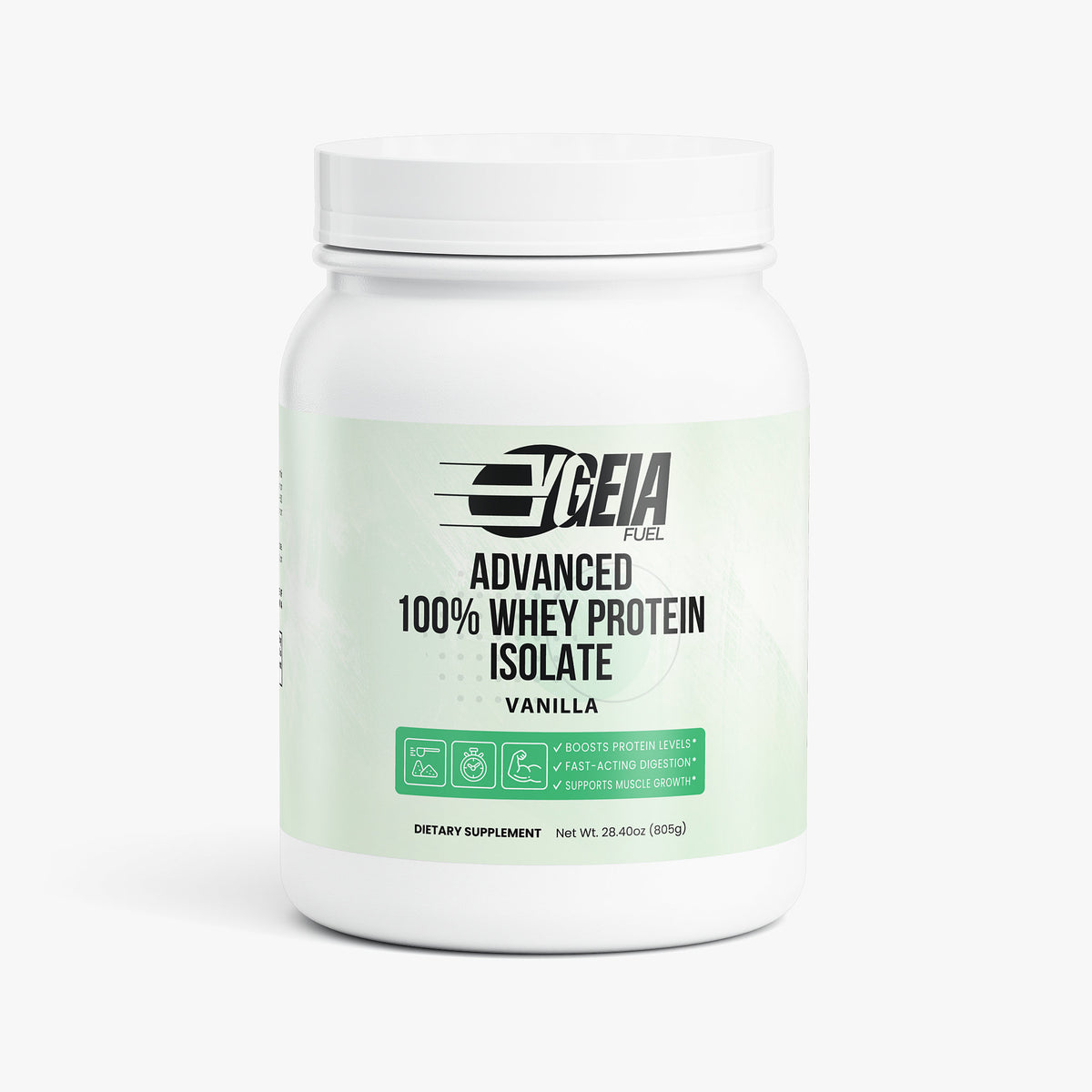 YGEIA Fuel - Advanced 100% Whey Protein Isolate (Vanilla)