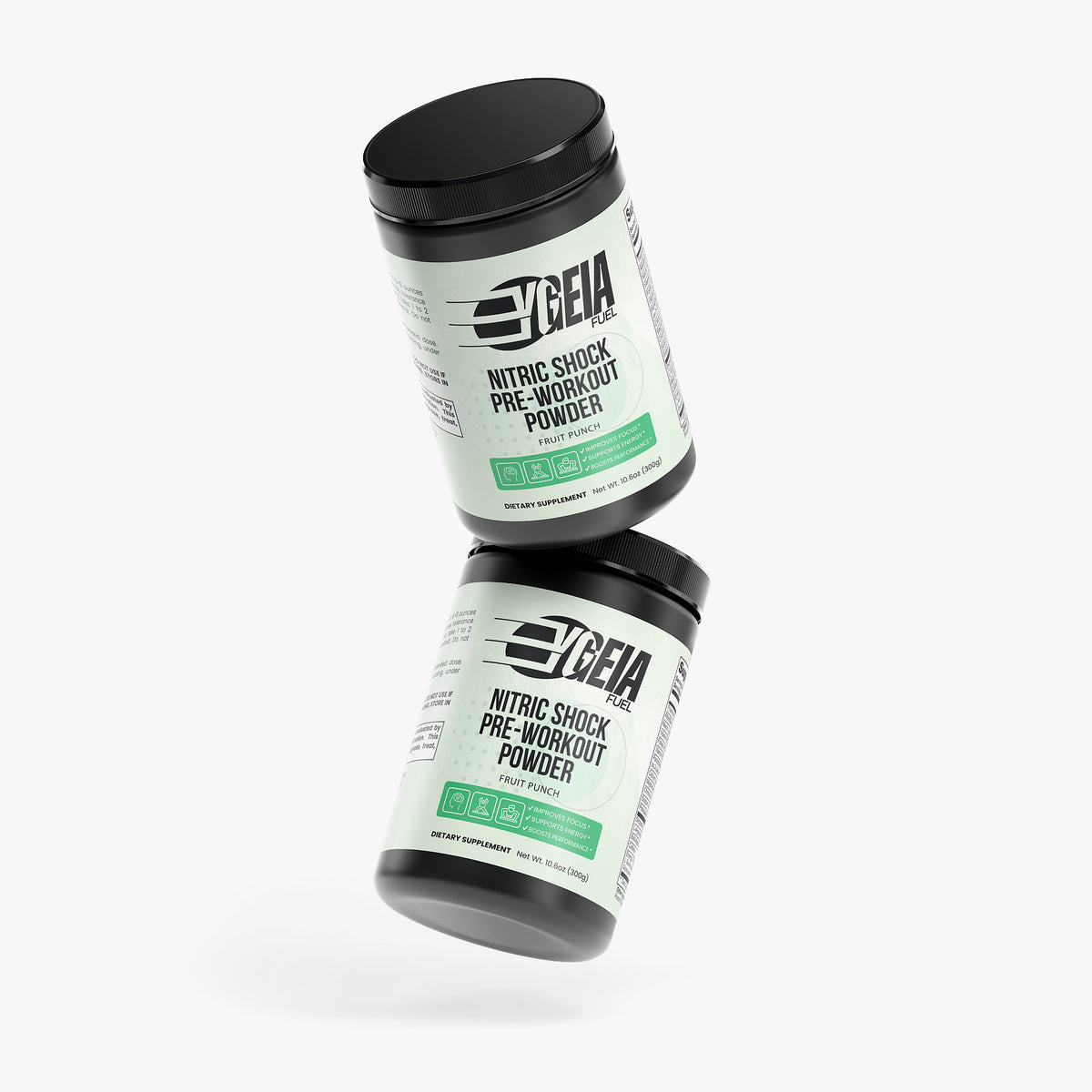 YGEIA Nitric Shock – Advanced Pre-Workout Power (Fruit Punch)