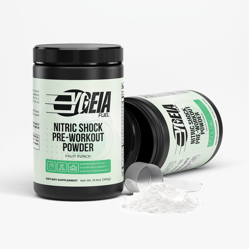 YGEIA Nitric Shock – Advanced Pre-Workout Power (Fruit Punch)