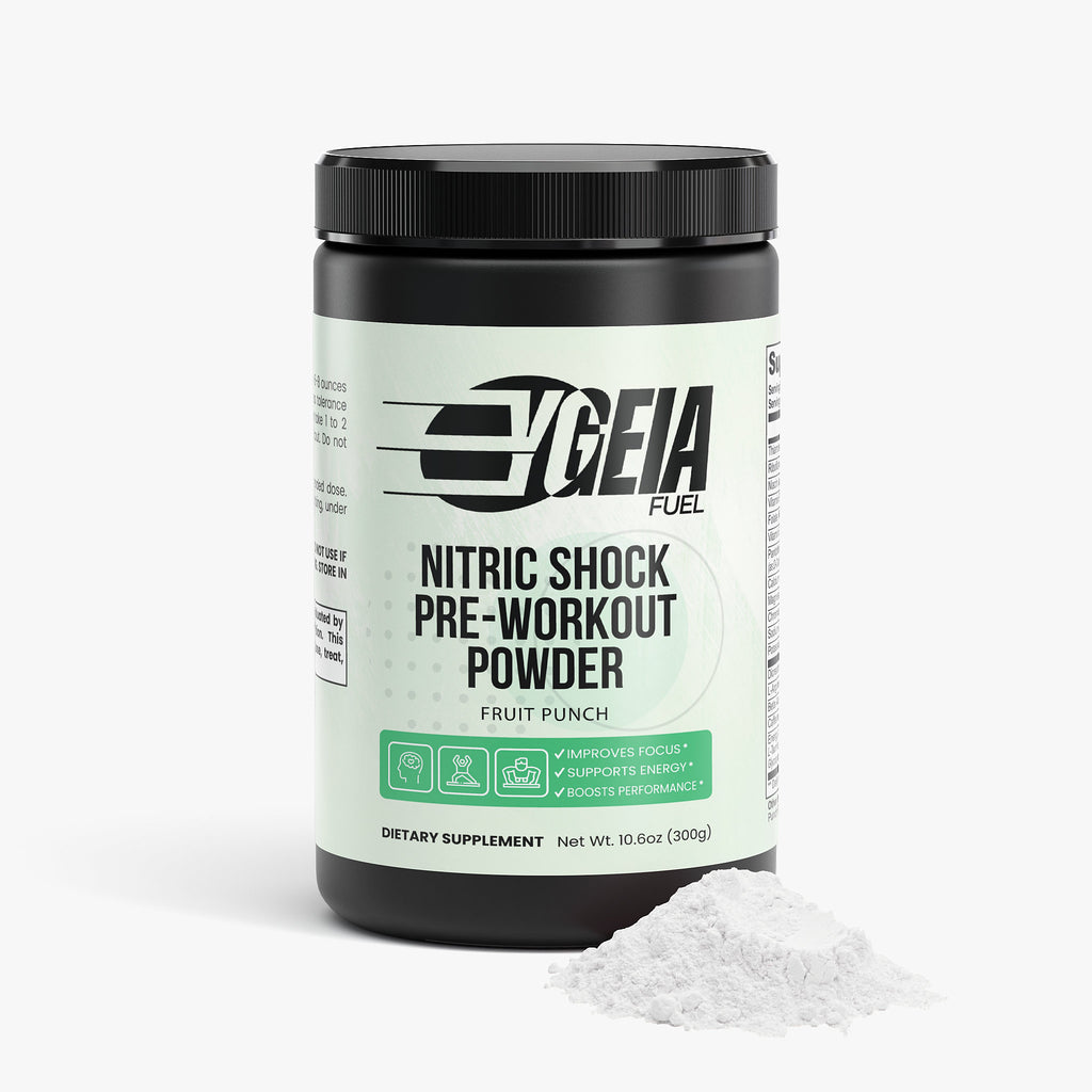 YGEIA Nitric Shock – Advanced Pre-Workout Power (Fruit Punch)