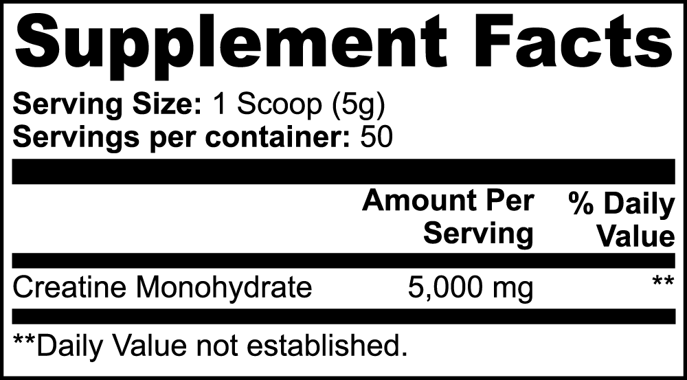 YGEIA Fuel - Creatine Monohydrate