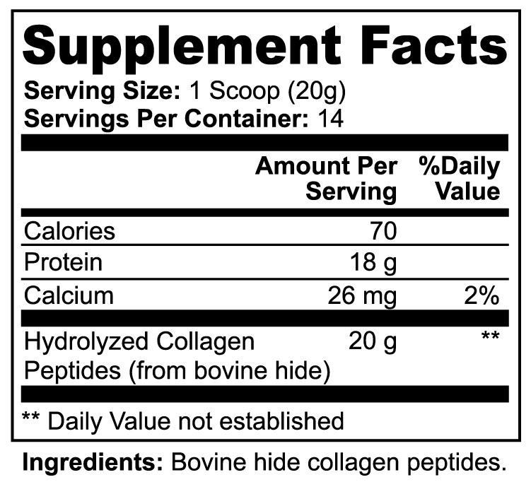 YGEIA Flow - Grass-Fed Hydrolyzed Collagen Peptides