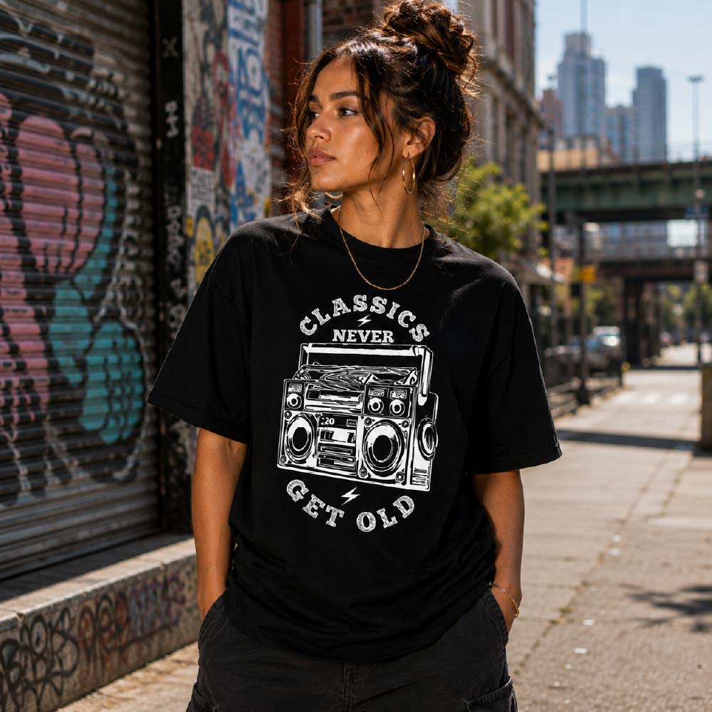 The Classics Black Unisex T-Shirt