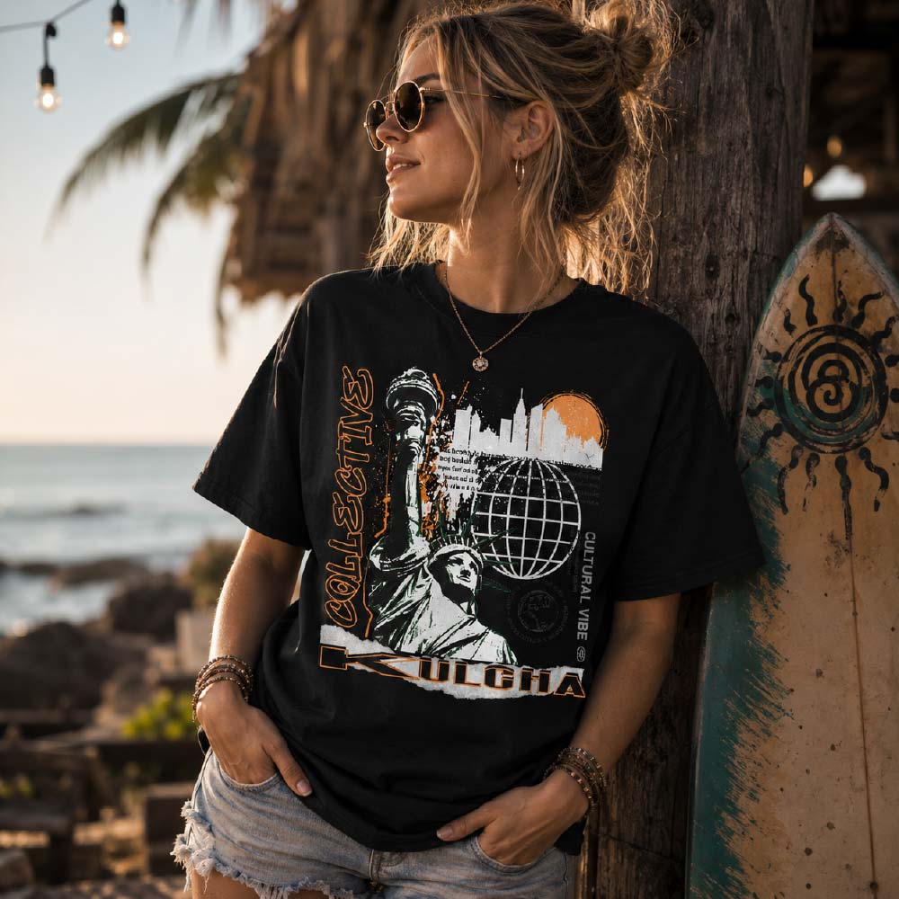 Collective Kulcha Black Unisex T-Shirt