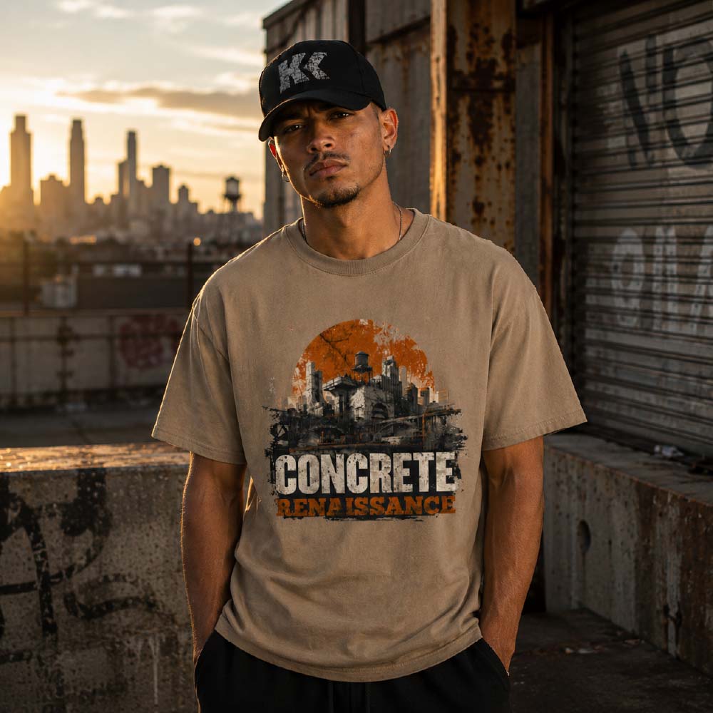 Concrete Renaissance – Premium Graphic T-Shirt