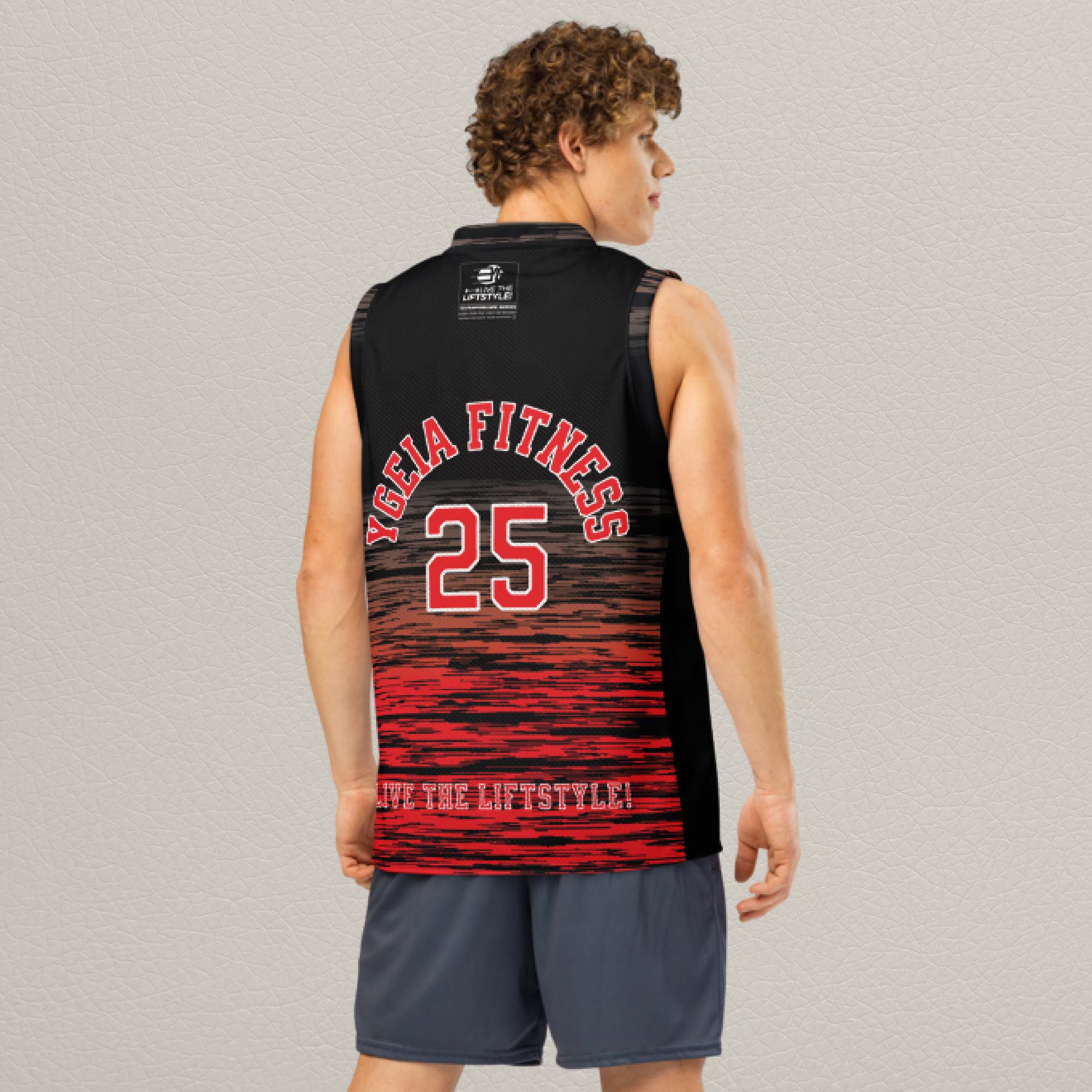 YGEIA Fitness Premium Mesh Basketball Jersey