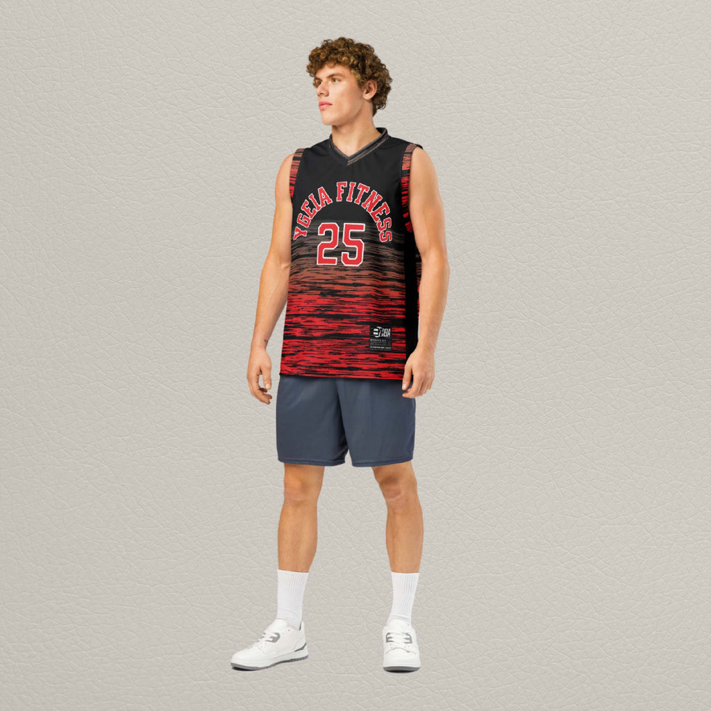 YGEIA Fitness Premium Mesh Basketball Jersey