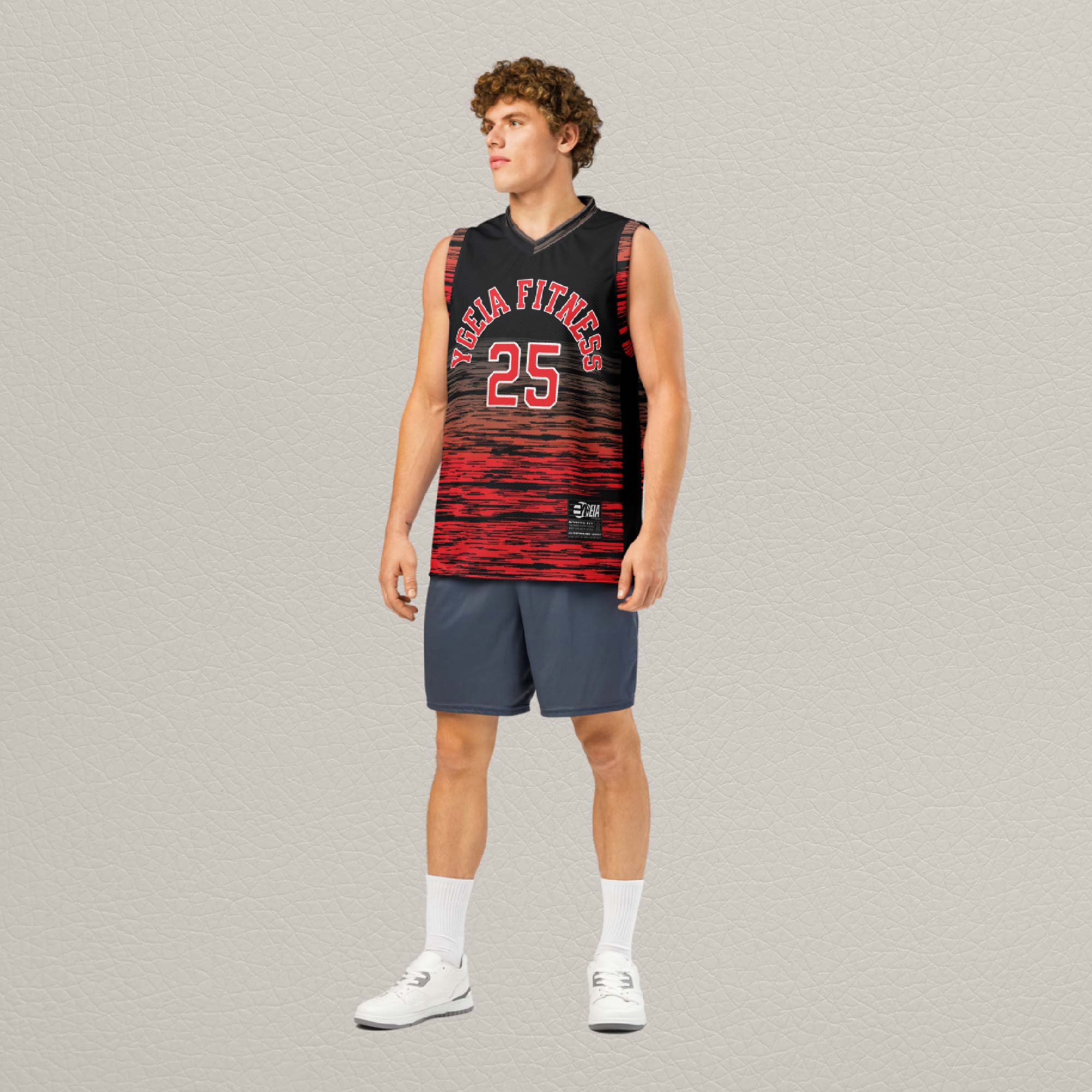 YGEIA Fitness Premium Mesh Basketball Jersey