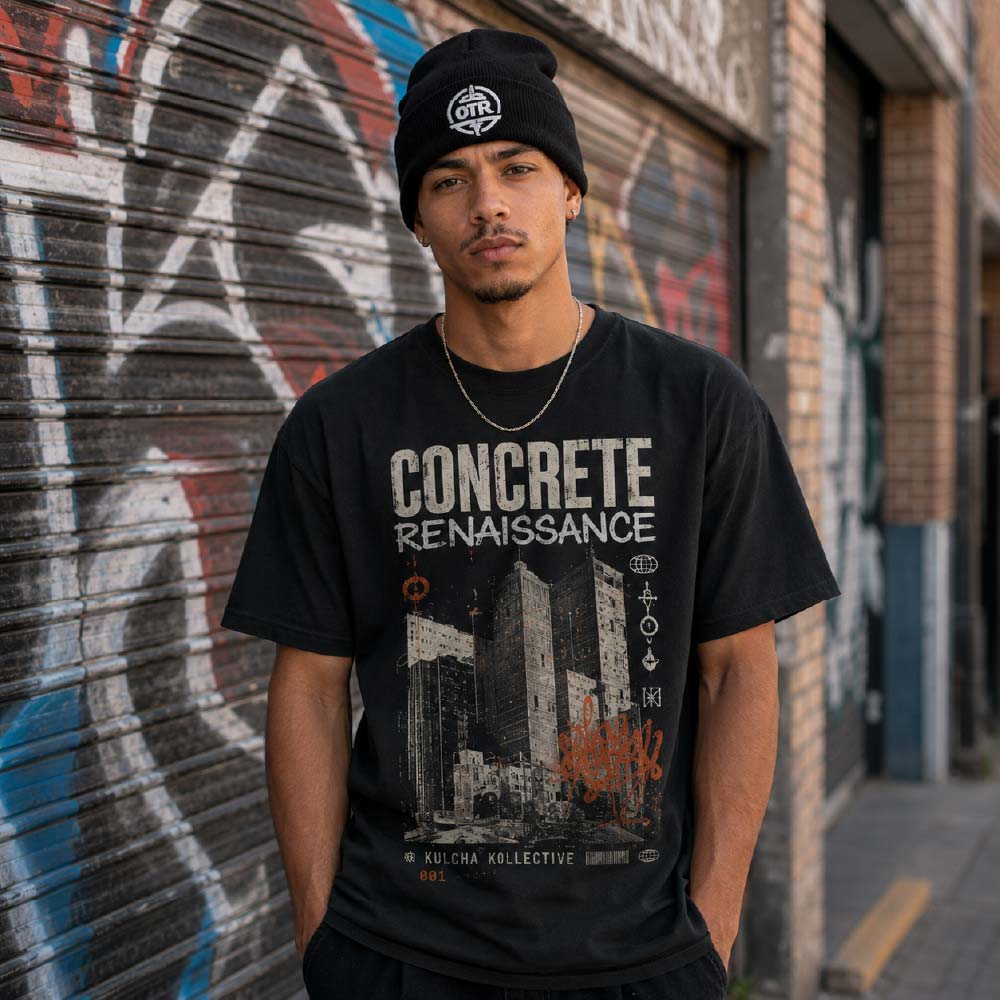 On The Rise (OTR) Embroidered Cuffed Beanie