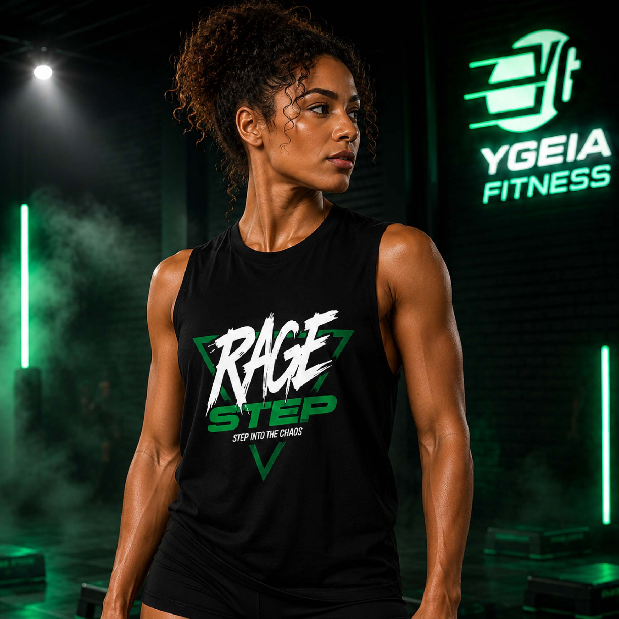 Rage Step Muscle Shirt