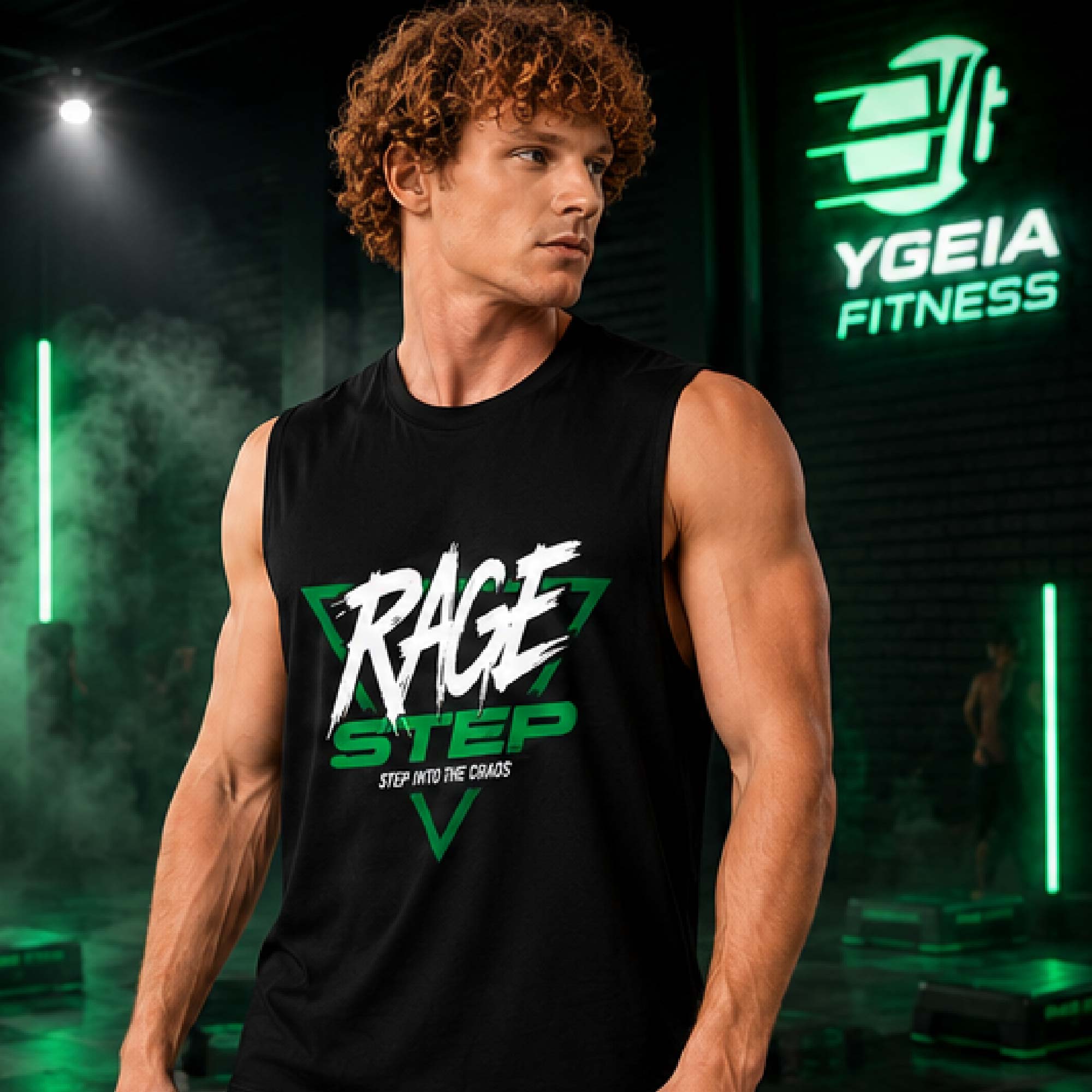 Rage Step Muscle Shirt