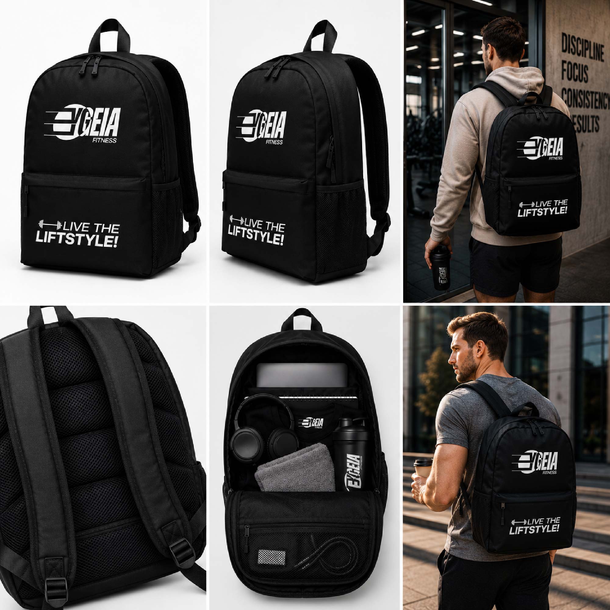 YGEIA Fitness Backpack