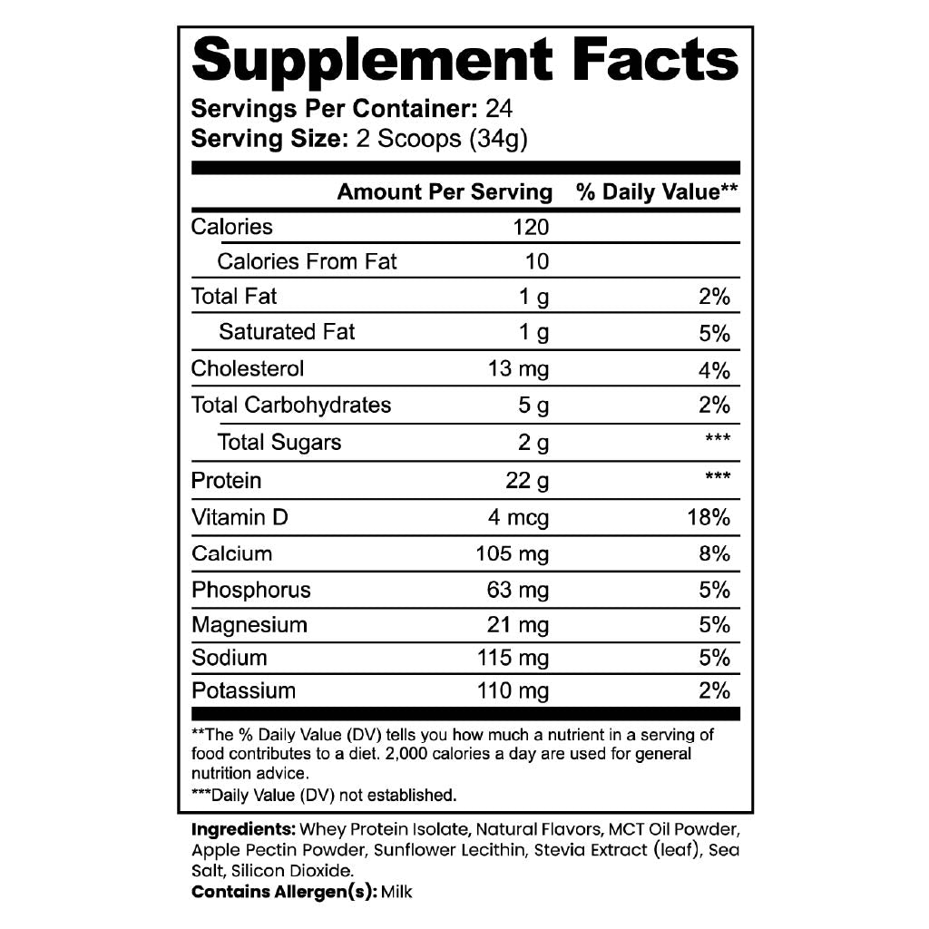YGEIA Fuel - Advanced 100% Whey Protein Isolate (Vanilla)