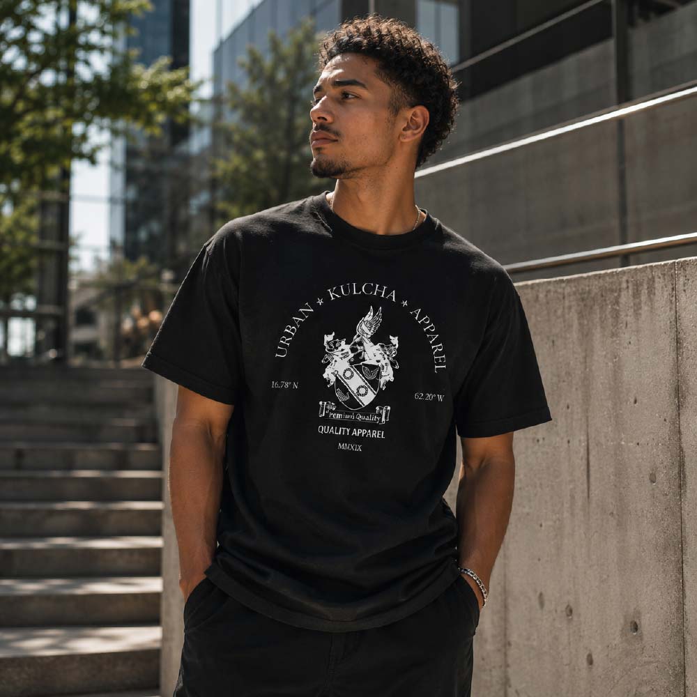 Urban Kulcha Apparel Black Unisex T-Shirt