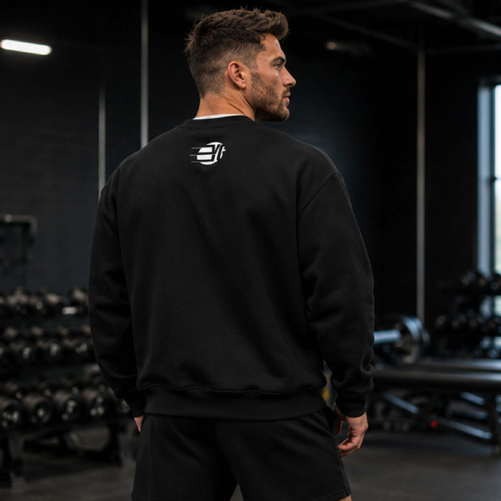 YGEIA Fitness Oversized Heavyweight Sweatshirt