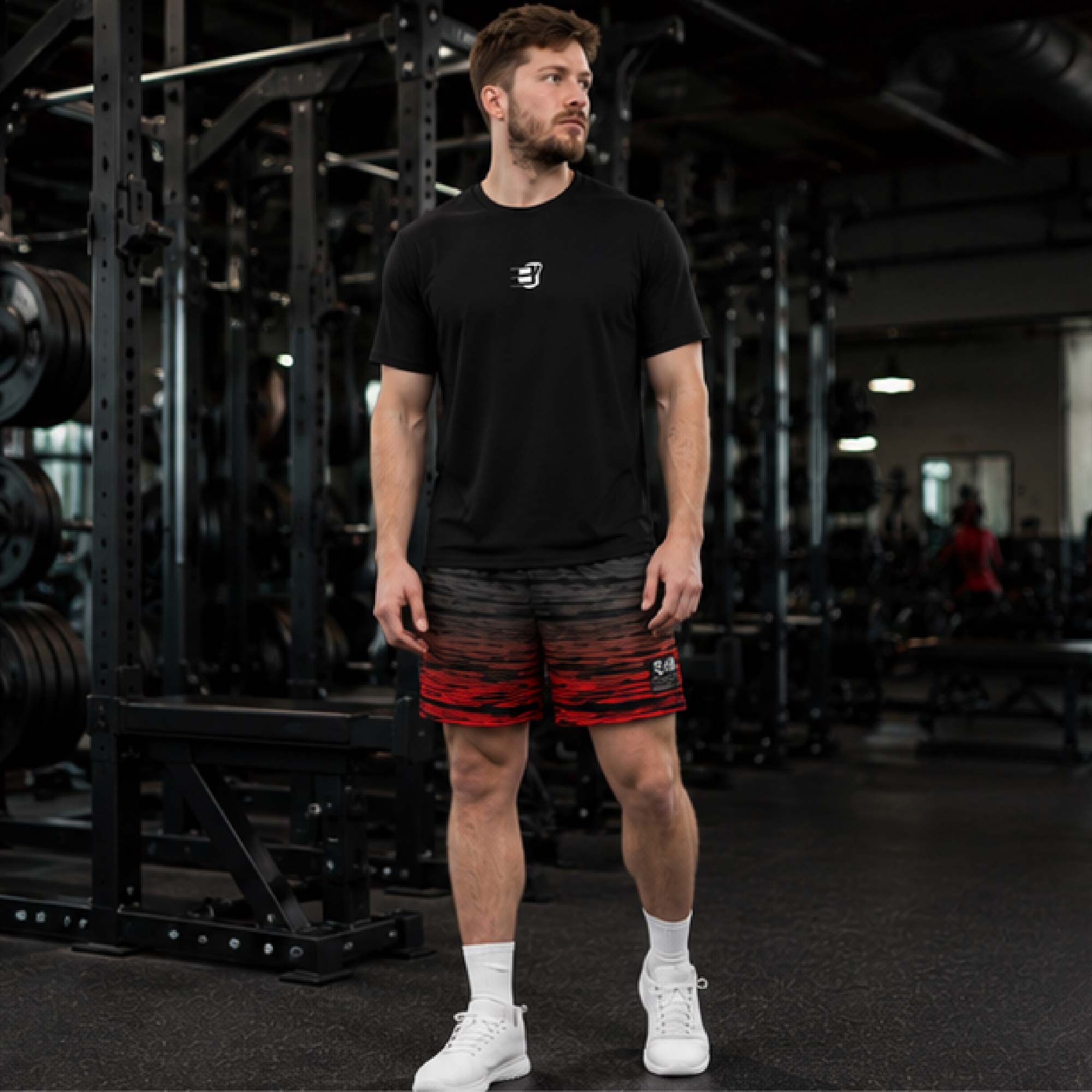YGEIA Fitness Unisex Mesh Shorts