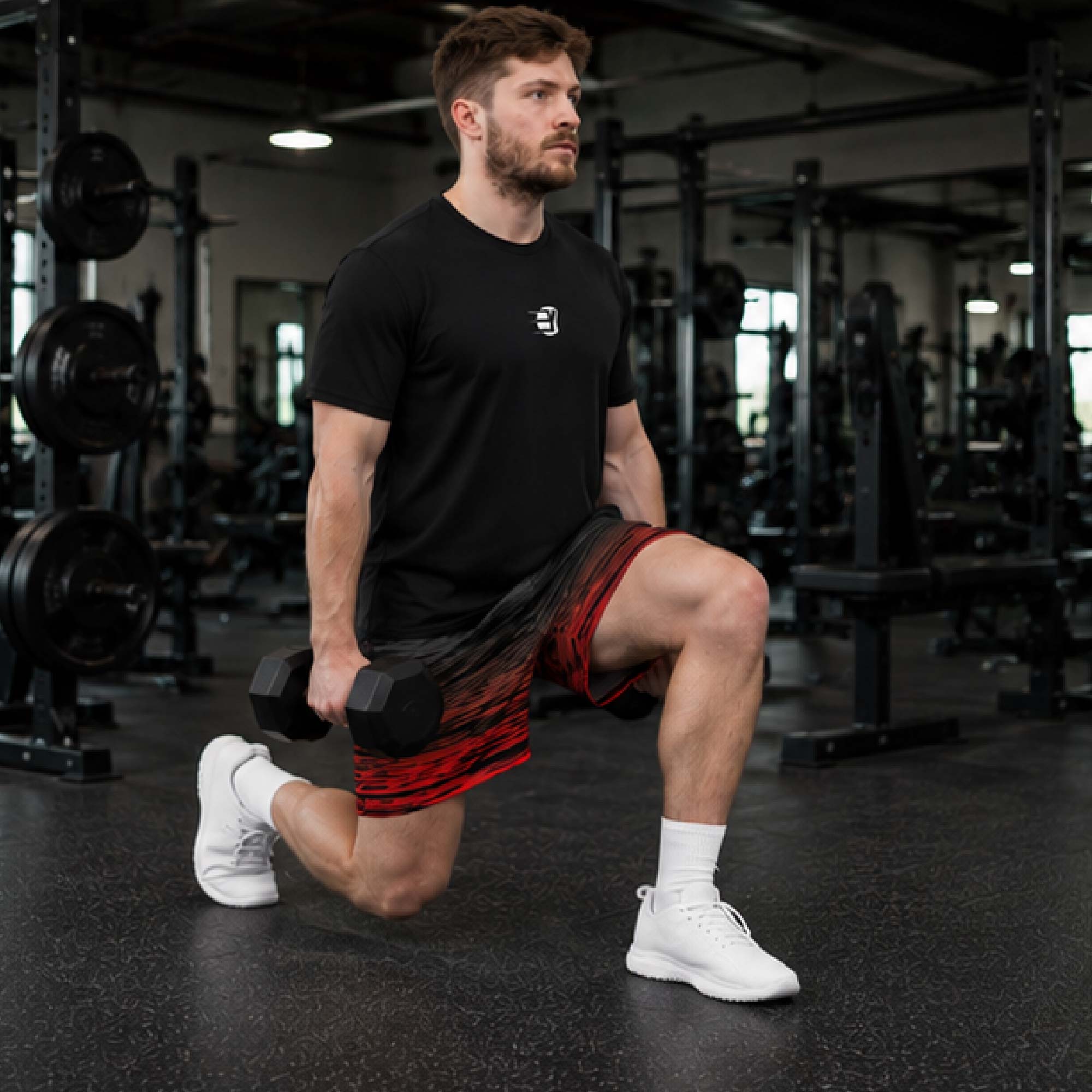 YGEIA Fitness Unisex Mesh Shorts