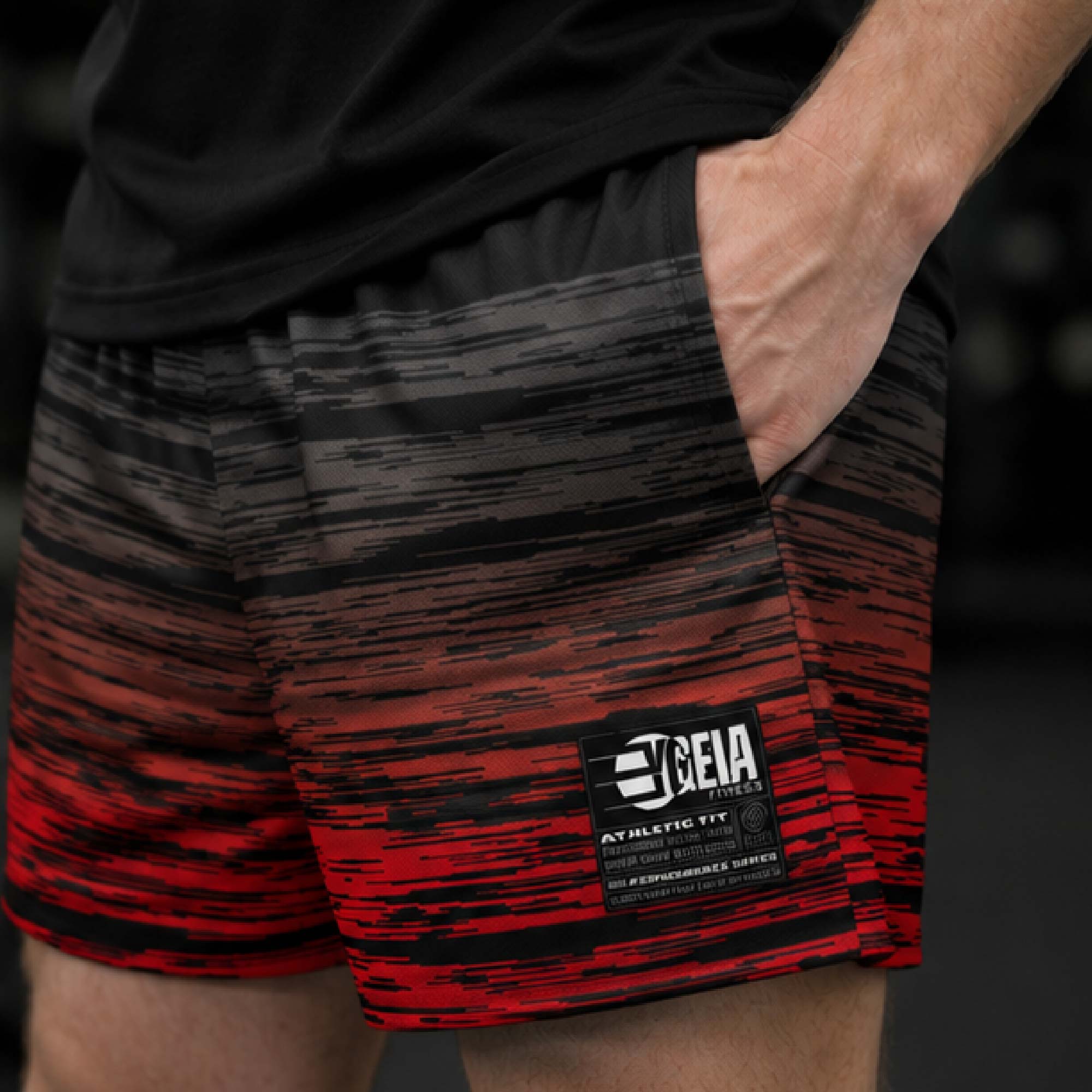 YGEIA Fitness Unisex Mesh Shorts