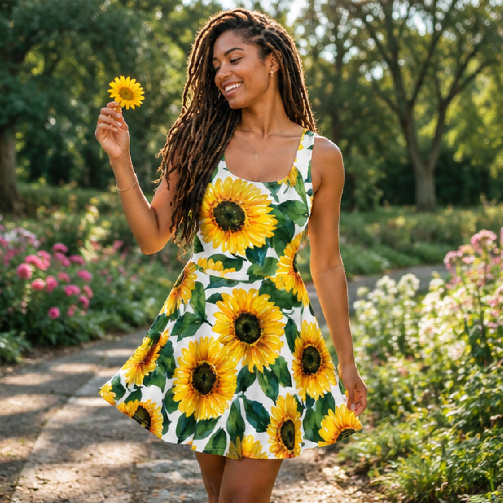 YGEIA Lifestyle Watercolor Sunflower
